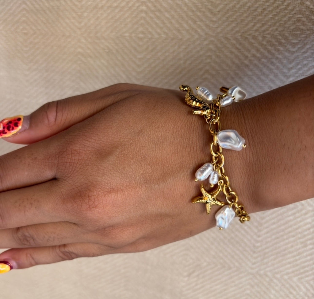 Bracelet breloques Océane