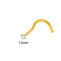 Piercing nez rond 1,5 mm tige tire-bouchon