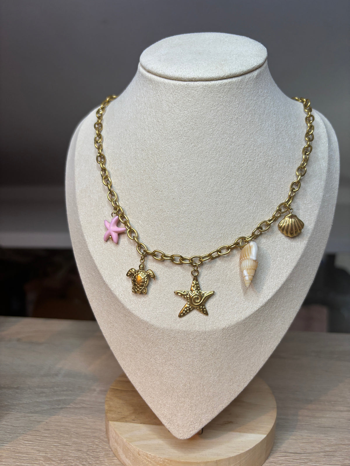 Collier breloque étoile