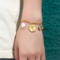 Bracelet médaillon Saint Benoit