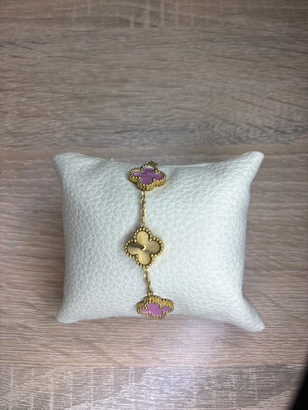 Bracelet Mandy doré rose holographique
