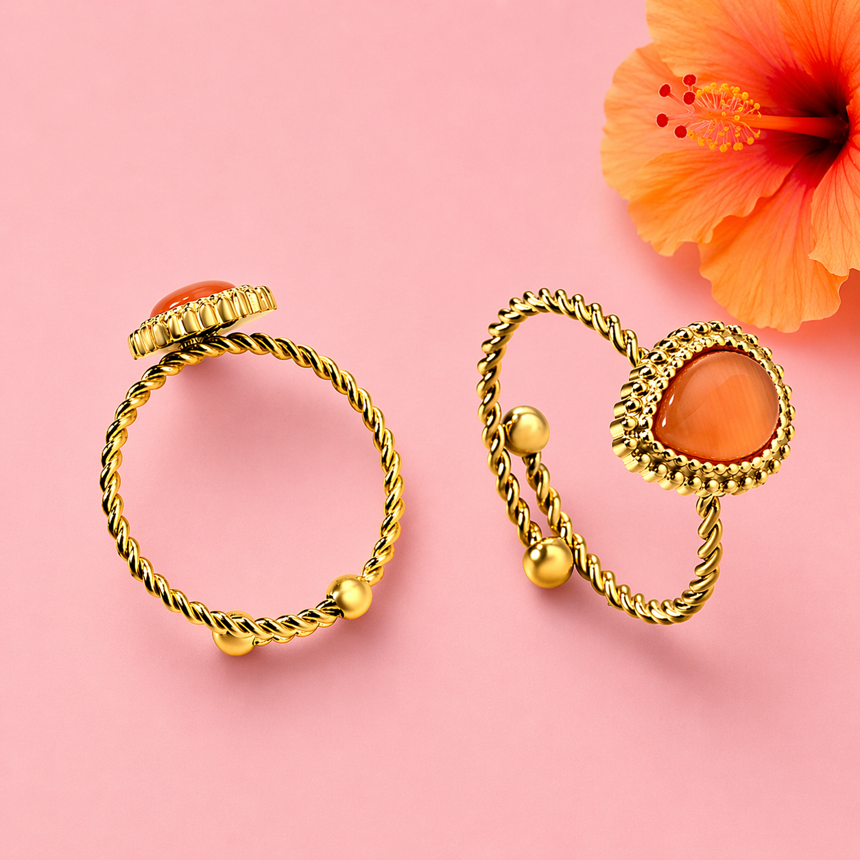 Bague ajustable Oraline