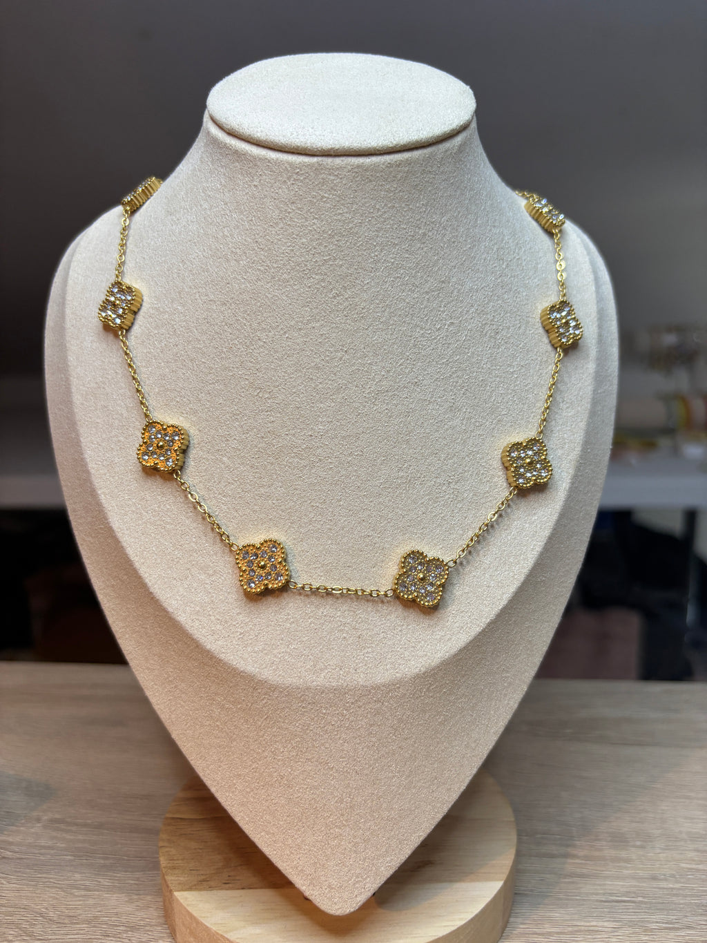 Collier Mandy strass