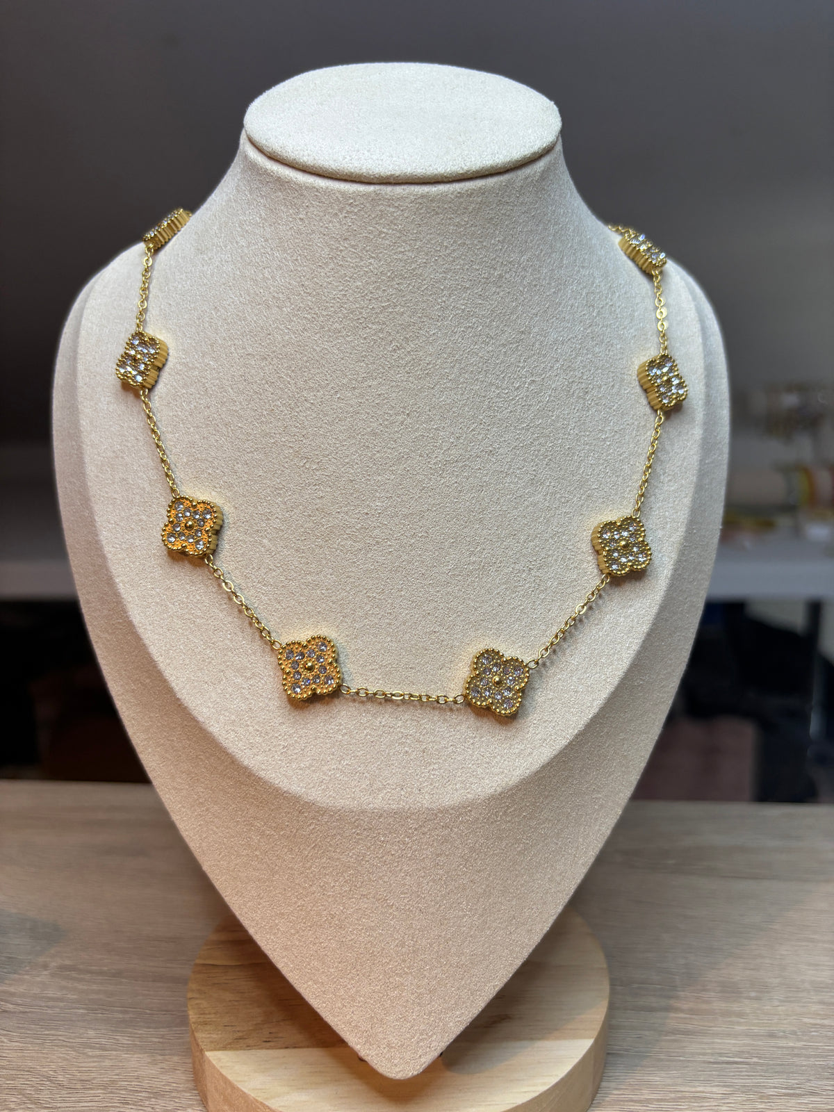 Collier Mandy strass