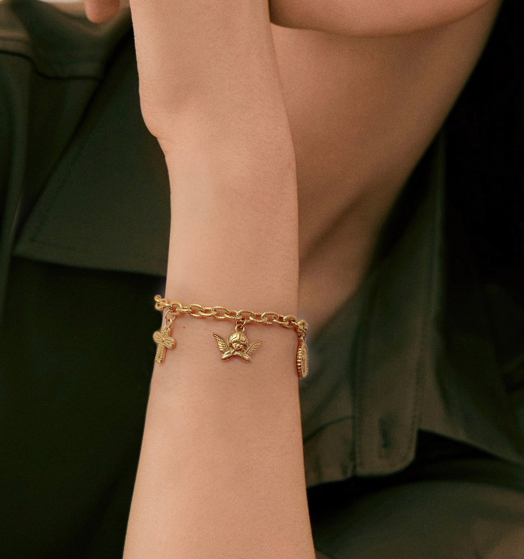 Bracelet torsadée Angel