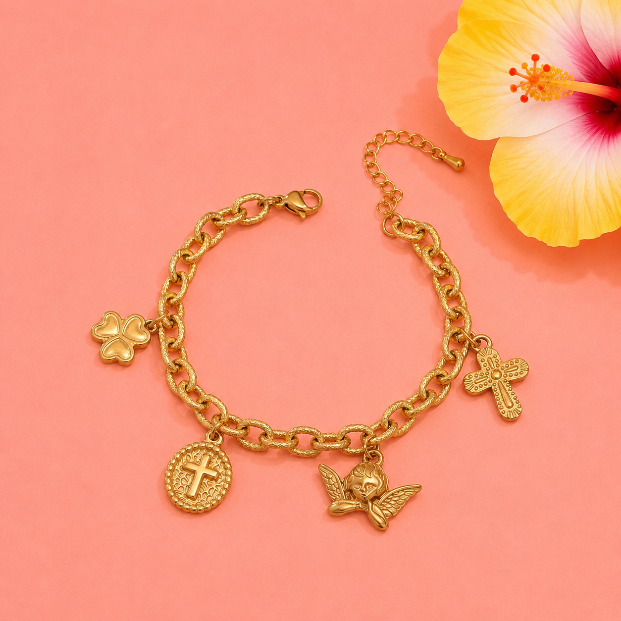 Bracelet torsadée Angel