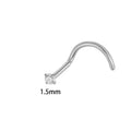 Piercing nez rond 1,5 mm tige tire-bouchon