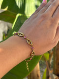 Bracelet Caraïbes Rose