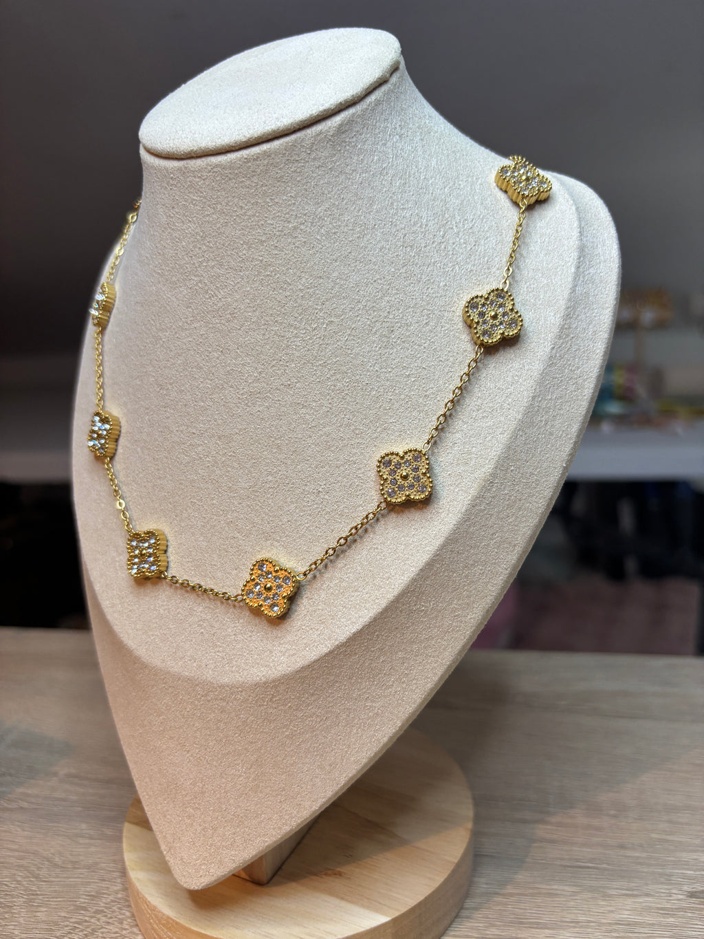Collier Mandy strass