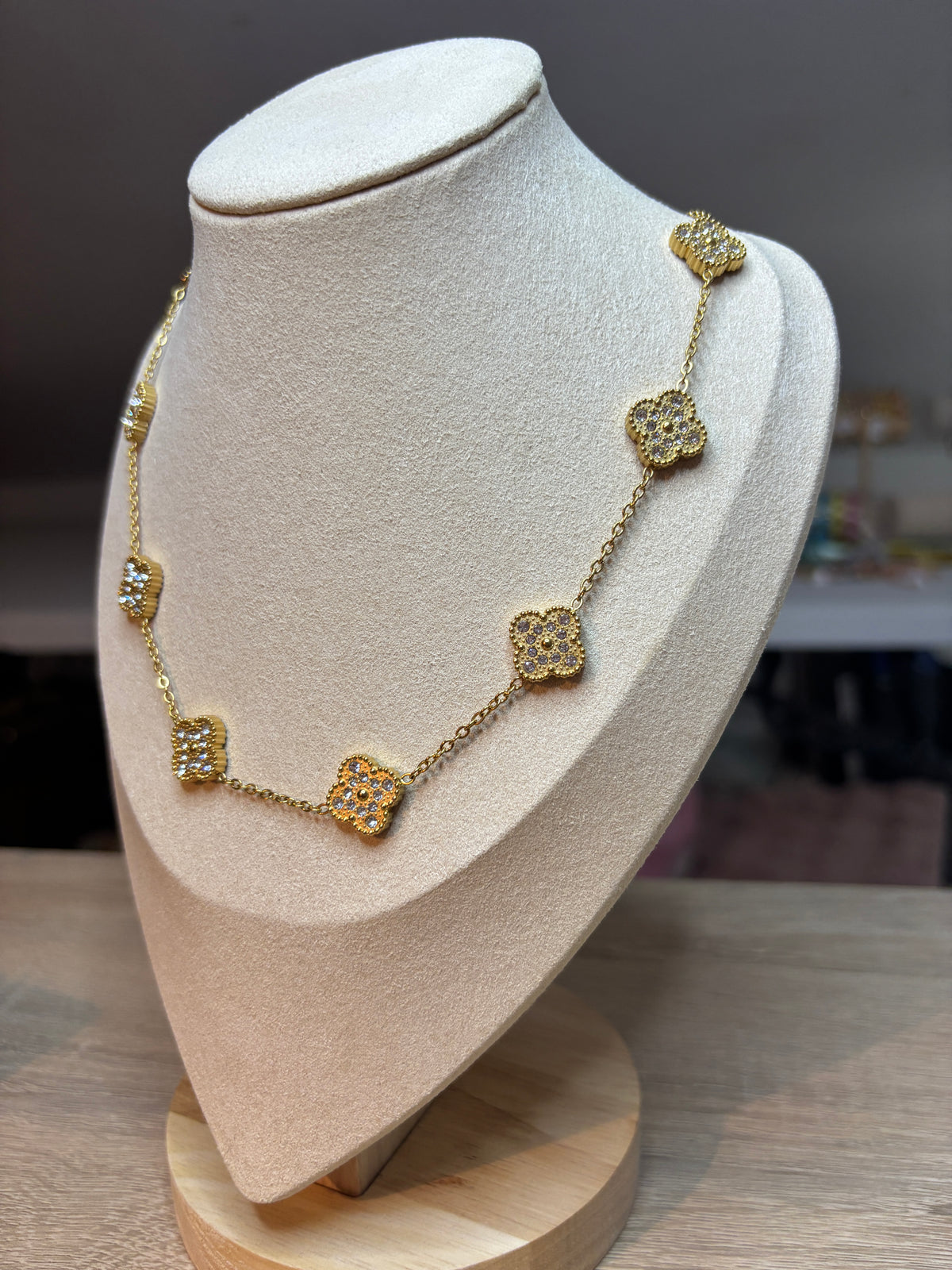 Collier Mandy strass
