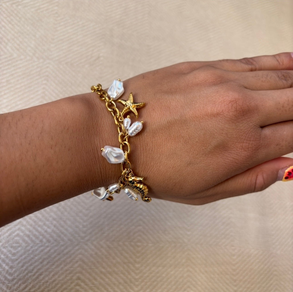 Bracelet breloques Océane