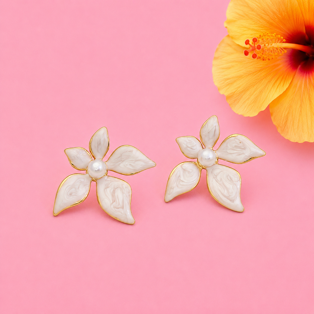Boucles fleur de Vanille