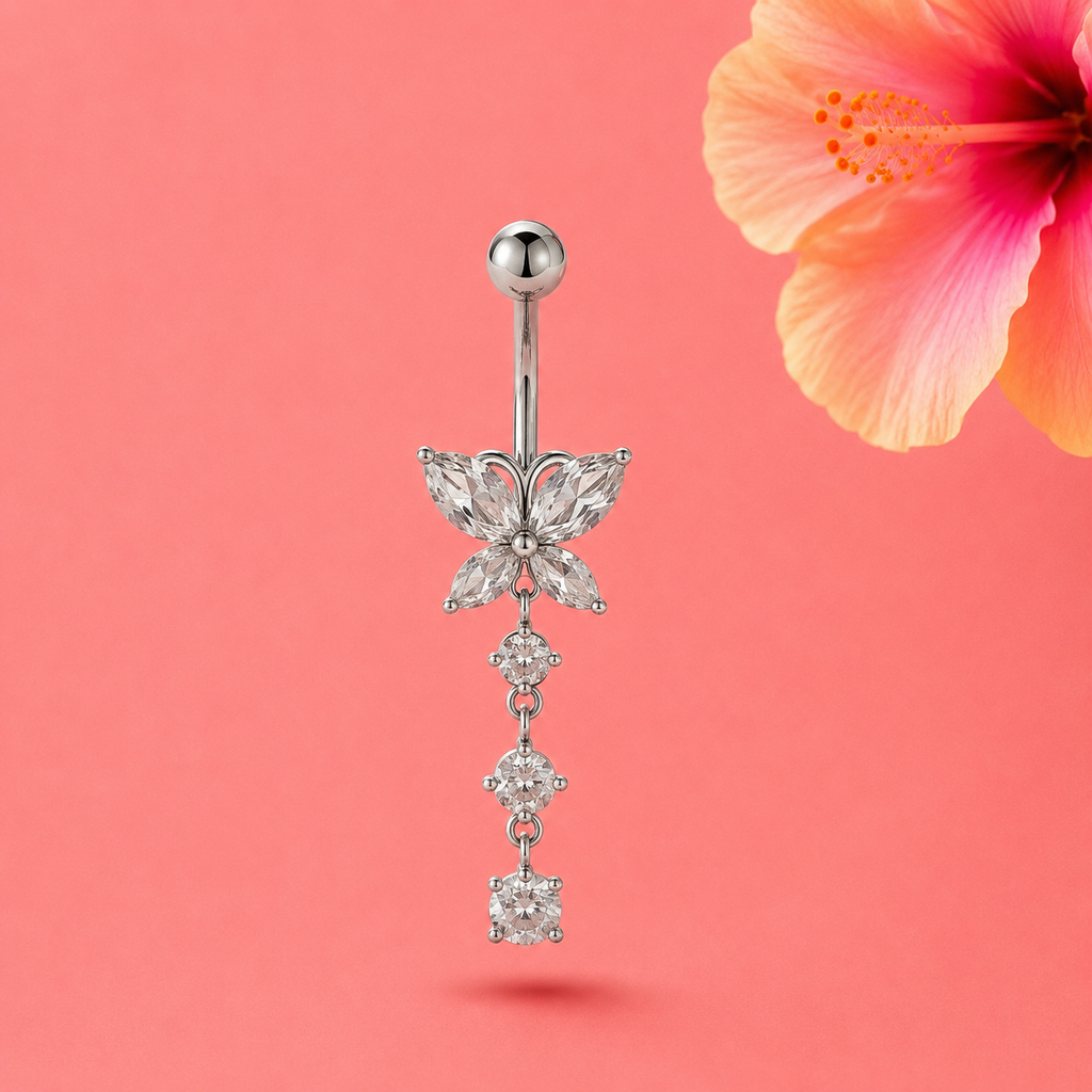 Piercing papillon