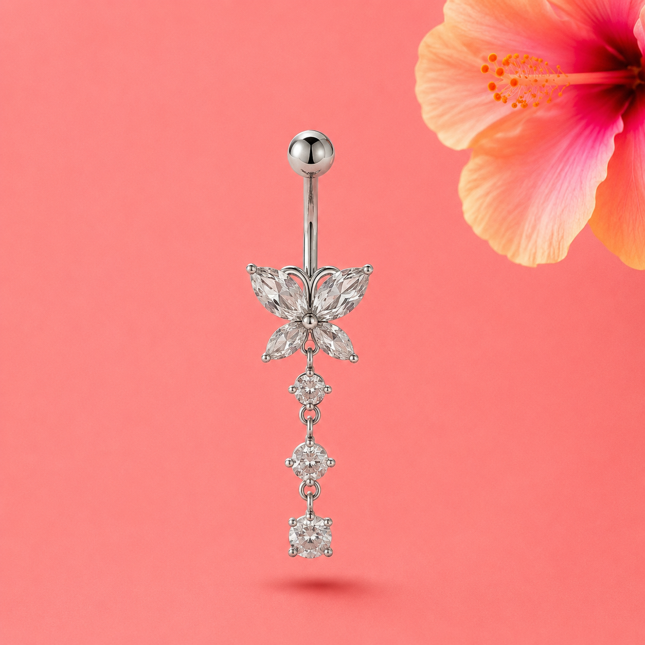 Piercing papillon